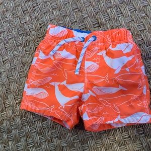 Baby Gap swim trunks, 6-12M